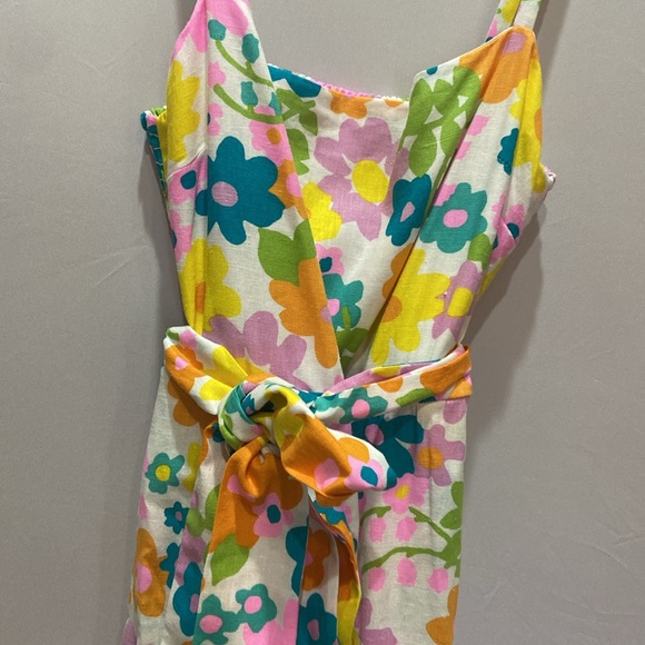 Show Me Your Mumu Amalfi Coast Sun Dress Retro Floral Midi Adj Straps NWT - Picture 7 of 11